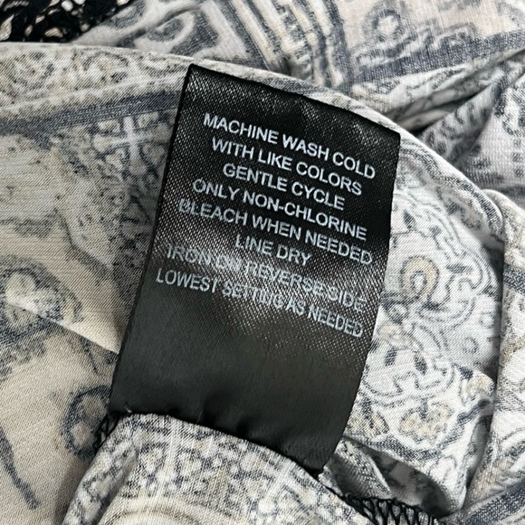 Three Pink Hearts Black and White Halter Maxi Sundress - Picture 14 of 16